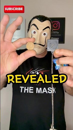 Key through coin trick revealed 😉🪄 #magic #foryou #tutorial #tricks #shorts