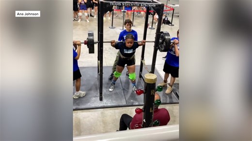 China Spring's Aaliyah Totten takes Silver medal in State Power lifting meet