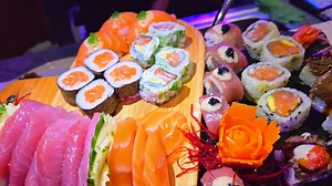 Dive into a world of culinary perfection with our sushi sets! 😊🍣✨🌟 Each bite is a harmonious blend of premium fish, seasoned rice, and expertly chosen accompaniments. 🥢 Whether you're a sushi connoisseur or a first-timer, our sets offer a delightful journey through the diverse and delicious world of Asian Fusion Cuisine 🌏 Unwrap the beauty of flavors with our thoughtfully curated sushi selections. 🍱Indulge in the artistry of sushi at Osaka Sushi 📞 52526406 | OSAKA SUSHI