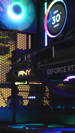 What has max frames and zero compromise? A setup equipped with the PNY GeForce RTX 5090 💯 Equip your system today with this powerhouse and test the possibilities of ultra high end PC gaming: https://bit.ly/45aluS9 | PNYTechGaming