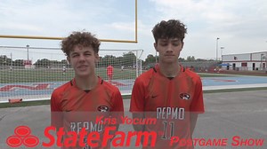 3.3K views · 67 reactions | The Tigers get a win in their first game of the season, 4-0 over Hillcrest! Will Pinnell scored one goal and Caleb Miclea had a hat trick to lead the Tigers, and they joined us on our postgame show to talk about it. | Republic Tiger Sports | Facebook