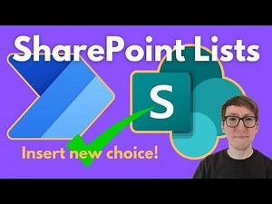 Power Automate - Insert New CHOICE into SharePoint List column!