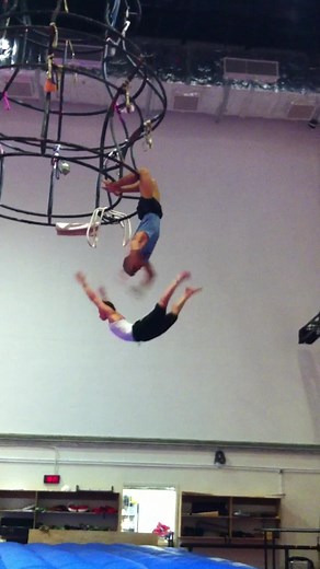 Thrilling Partner Acrobatics and Circus Stunts