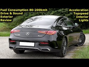 2024 Mercedes Benz CLE 300 Coupe 4Matic AMG Line TEST DRIVE with Performance and Fuel Consumption