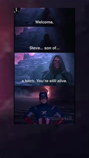 Red Skull Roasts Captain America 😂#shorts