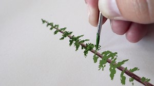 14K views · 334 reactions | I'm looking forward to getting outdoors one of these days. But for now, here's an easy way to paint trees and enjoy nature indoors. Take a breathe, relax, and enjoy. | Boelter Design Co | Facebook