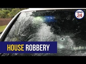 WATCH: Shoot-out as house robber caught in the act