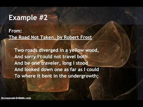 Examples of Imagery in Poetry