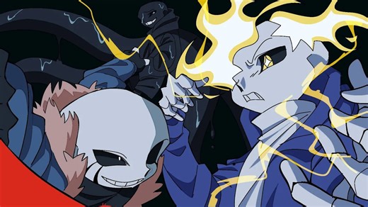 【Undertale动画/中字】Color Sans VS Killer Sans（BY：flora_afton）