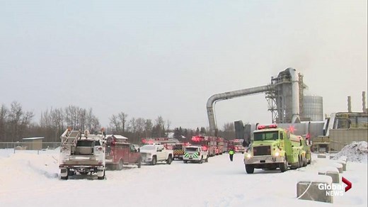 3 injured in industrial explosion at energy plant west of Edmonton