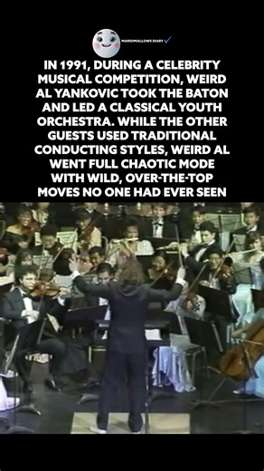 Weird Al Yankovic Led a Classical Orchestra With Crazy Moves and Won