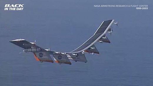 3.9M views · 347 reactions | This huge solar-powered plane was developed by NASA to perform atmospheric research. | CNET | Facebook