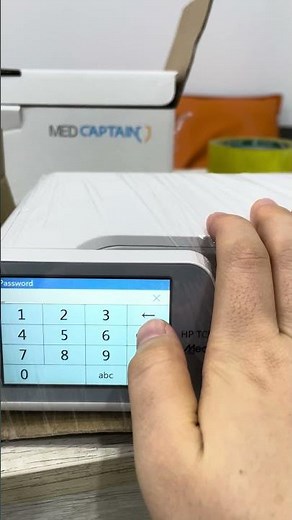 How to set language for a TCI pump