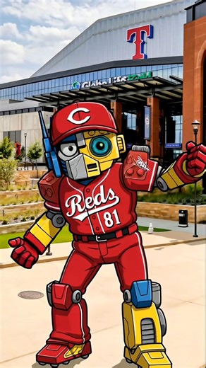 what a game the Reds beat the Rangers in game one. #aivideo #funny #reds #cincinnati #mlb #baseball