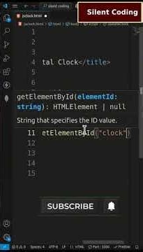 How To Make Digital Clock Using JS - HTML,CSS,JS Tutorial #8