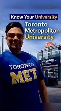 Study in Canada: Why Toronto Metropolitan University (TMU) is a Top Choice! 🇨🇦 #TMU