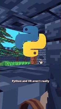 How to make VR games with Python #gamedev #python #vr