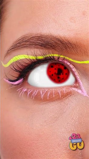 When a Ladybug Flies Into Your Eye - This Is What It Looks Like