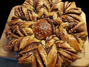 Braided Nutella Bread - Quick Recipe From The Scratch