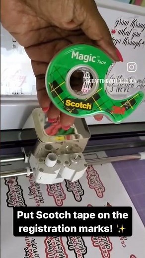 How to Fix a Print then Cut Error on Cricut #cricut #printthencut #youtubeshorts