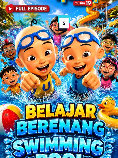 Upin&Ipin Terbaru 2026 | Berenang Dicomberan Kampung #upinipinterbaru2026 #upinipinterbaru #upinipin #upinipinofficial