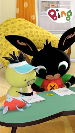 Squiggling! It's a Bing Thing! | #Shorts | Bing Shorts