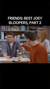 The best bloopers of Joey Tribbiani in #friends (part 4) #chandlerbing #matthewperry #joeytribbiani