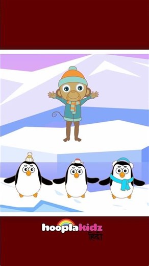 The Penguin Song 🐧🎵 #shorts #hindirhymes #hooplakidzhindi