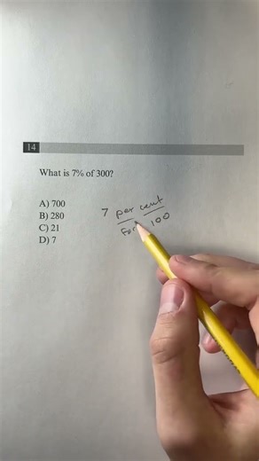 Quick percent trick\n\nTaking the SAT soon?\n\nFollow then comment "Formulas" for all the SAT math formu