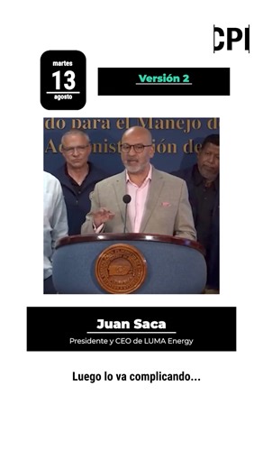 LUMA Energy urgió a que los pacientes conectados a aparatos eléctricos se registraran en una lista, cuando era inminente que la tormenta Ernesto causaría un nuevo apagón en Puerto Rico. Durante y después del evento, la compañía no ha actualizado el número de personas que lograron registrarse como Dependientes de Equipos para Preservar Vida. Tampoco, si se les restableció el servicio. Lee la investigación del periodista Eliván Martínez Mercado. https://ow.ly/MxSs50T525R | Centro de Periodismo Inv