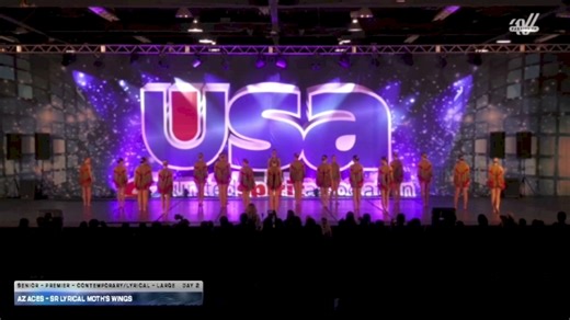 AZ ACES - Sr Lyrical Moth's Wings [2026 Senior - Premier - Contemporary/Lyrical - Large Day 2] 2026 USA All Star Super Nationals