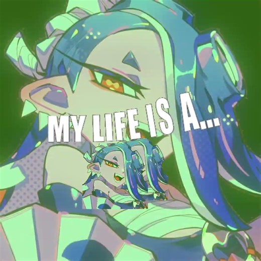 MA LIFE IS A PARTY #splatoon #shiver #nintendo #fyp #trend #blowup #funny #song #music #meme #edit