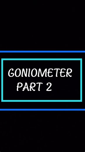 #GONIOMETER PART-2 #EXERCISE THERAPY#notes #trending #physiotherapist #2NDYEARBPT