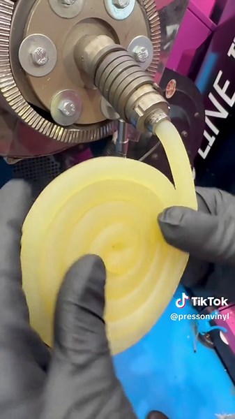 AMSR Favtory Sounds The making of @Maribou State “Hallucination” colour in colour vinyl. #RecordPressing #VinylLovers #BehindTheVinyl #SatisfyingVideo #BehindTheVinyl #VinylMakingOf #satisfyingvideosdaily #amsr #satisfyingcontentonly