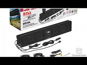 Boss audio sound bar (review)