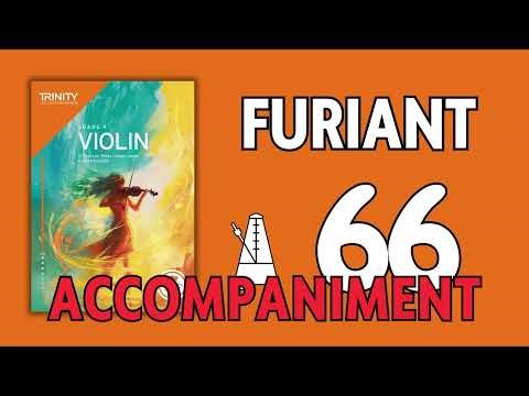 Furiant | Bedrich Smetana [Accompaniment] Trinity College London Grade 4 Violin Exams from 2025