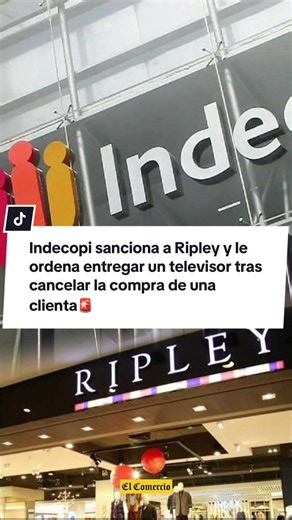 Indecopi ordena a Ripley entregar televisor Samsung QLED 55