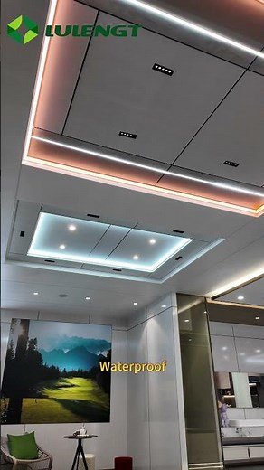 Aluminum honeycomb ceilings