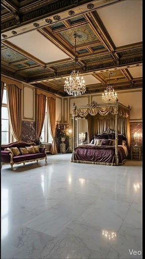This Bedroom Turned Into a Royal Palace 👑