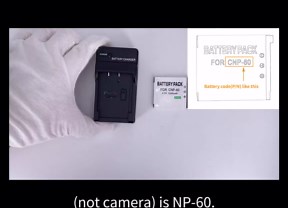 Norifon NP-60 Wall Charger for Casio Exilim EX-S12, EX-Z25, EX-Z29, Zoom EX-Z20, Zoom EX-Z19, Zoom EX-Z21, Zoom EX-Z22, Zoom EX-Z80, Zoom EX-Z85, Zoom EX-Z9, Zoom EX-Z90 and More with Foldable Plug