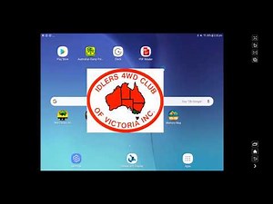 Ozi Explorer Pt 3 - Waypoints and Tracks on a tablet
