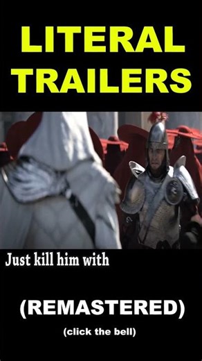 LITERAL TRAILERS - Assassin's Creed Brotherhood [REMASTERED] #tobuscus #literaltrailers #videogames