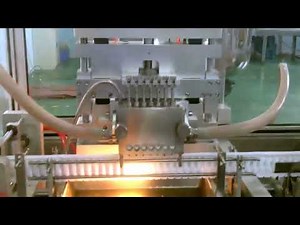 Pharmaceutical U type Automatic Suppository Filling and Sealing Machine Production Line