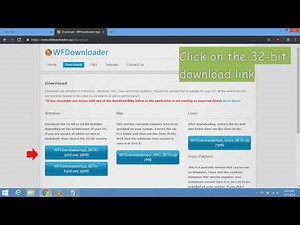 How to install WFDownloader App on Windows
