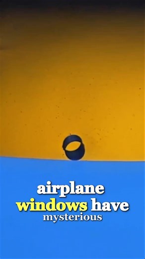 Why Is There a Mysterious Hole in Airplane Windows? ✈️ The Real Reason Will Surprise You