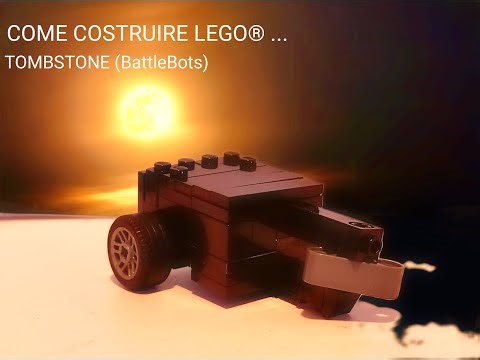 COME COSTRUIRE TOMBSTONE (BATTLEBOTS) LEGO TUTORIAL - ITA