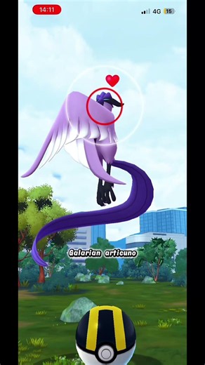 Galarian articuno encounter #pokemon #pokemongo