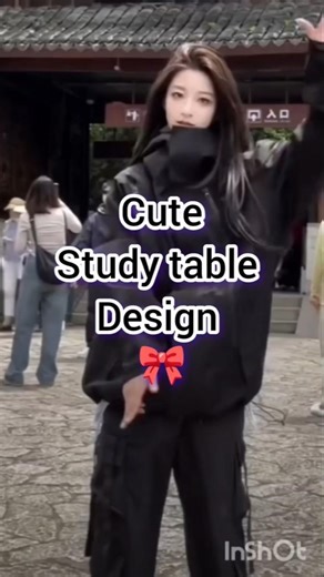 cute study table design 🎀