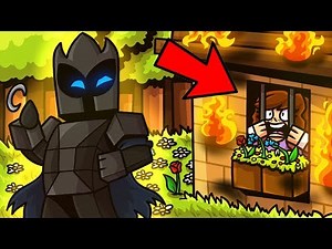 Minecraft: TRAPPING A NOOB IN A BURNING HOUSE! - Mini-Game