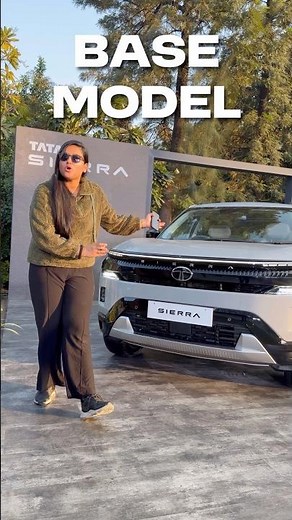 Tata Sierra Base Model 😮 #shorts